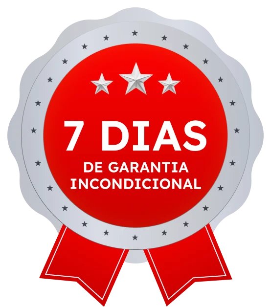 7 dias de garantia incondicional